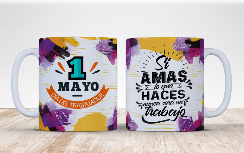 Taza 11oz Dia del trabajo