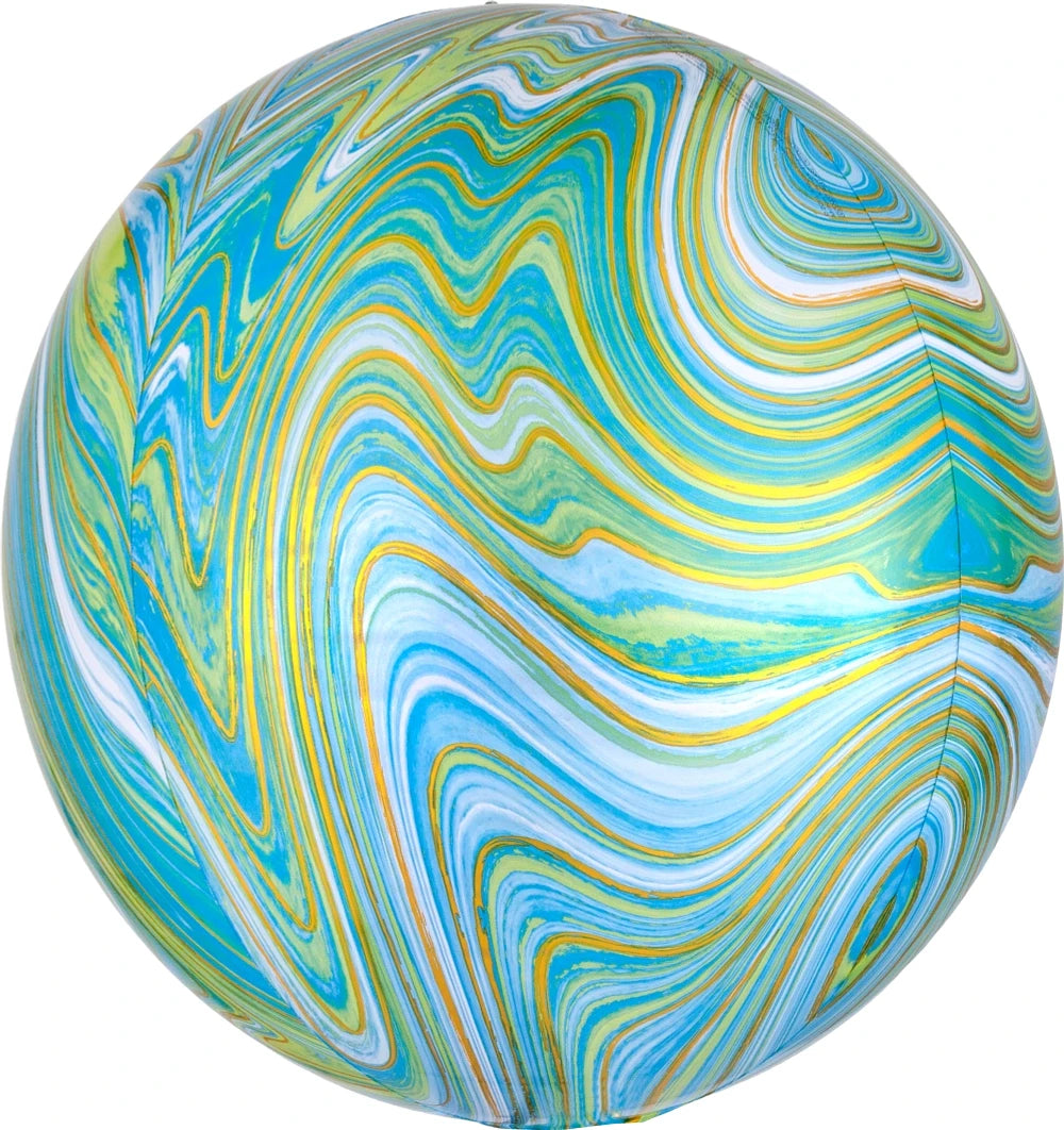ORBZ MARBLEZ LIGHT BLUE (15")