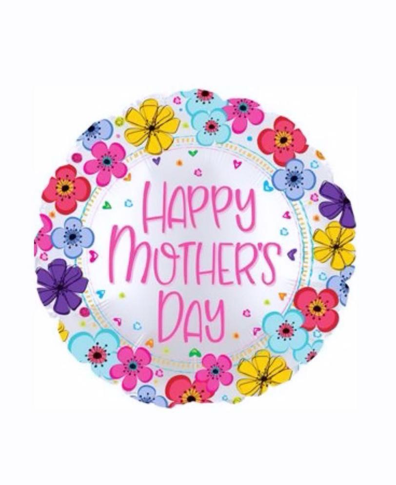 Metálico 18" Happy Mother's Day