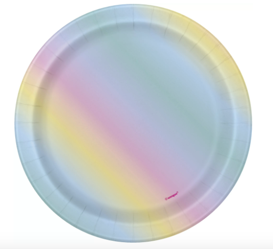 Platos colores pasteles 10 Pcs