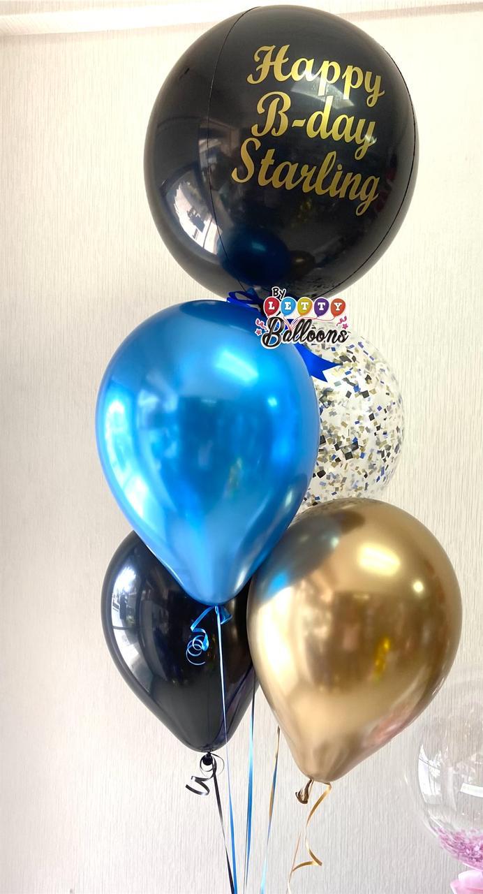 Arreglo de Globos Orbiz Personalizado