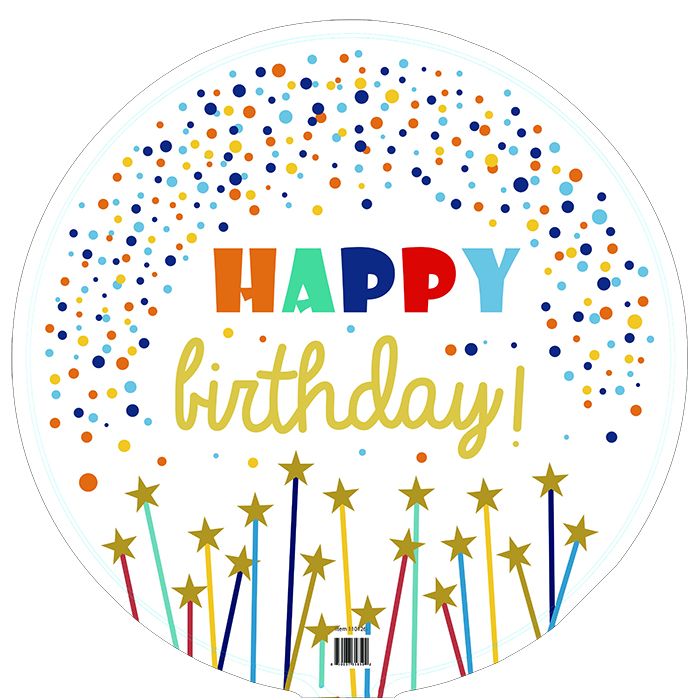 Metalico 18" Feliz Cumpleaños