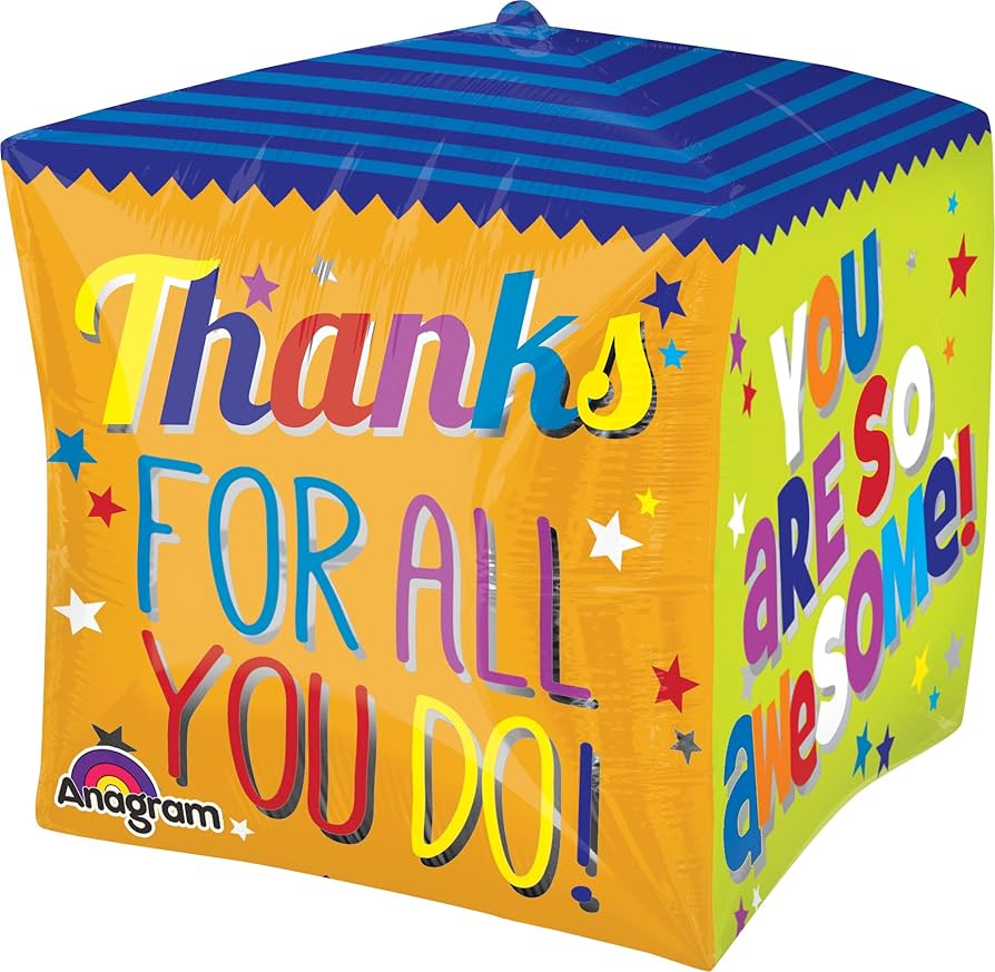 CUBEZ THANKS YOURE THE BEST 15"