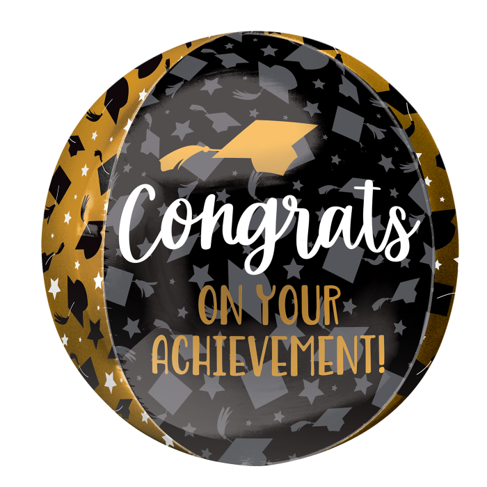 16" Congrats On Your Achievement Orbz