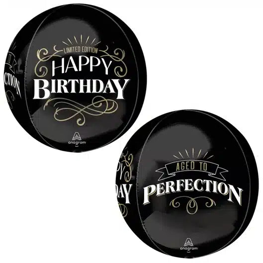 ORBZ "HAPPY BIRTHDAY/AGED TO PERFECTION" (15")