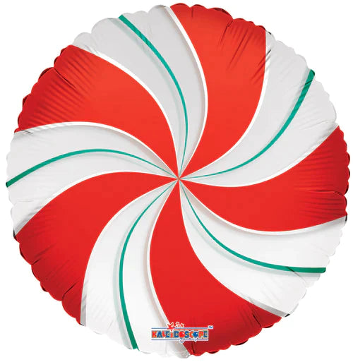 18" Candy mint clear view