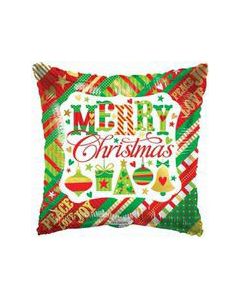18" Merry Christmas foil balloon