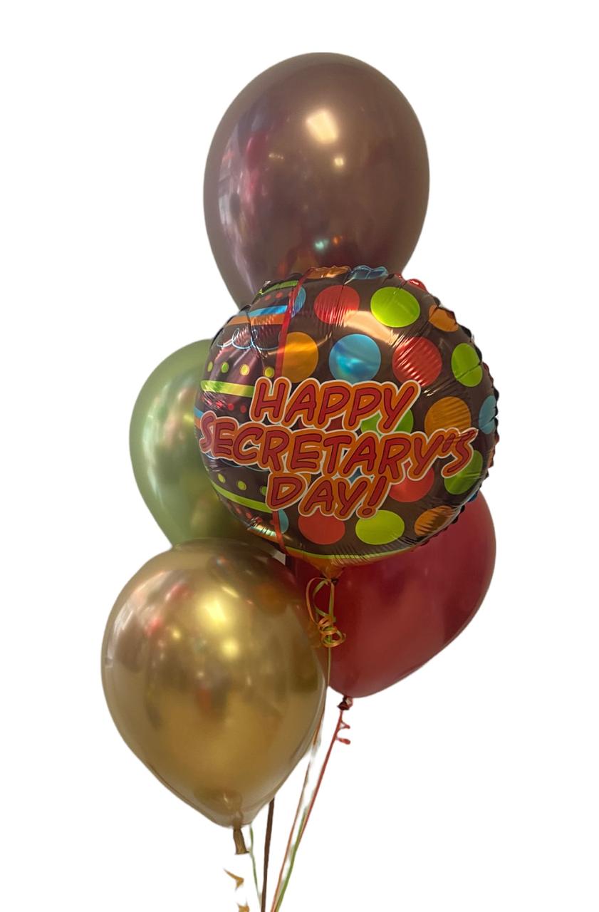 Arreglo de Globos Happy Secretary's Day