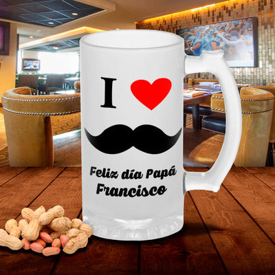 Jarra de Cerveza frozen the Happy Fathers Day