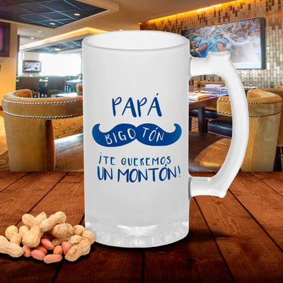 Jarra de Cerveza frozen the Happy Fathers Day
