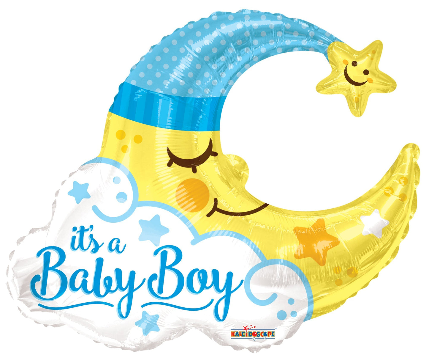 BABY BOY SLEEPING MOON 18"