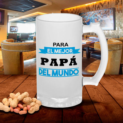 Jarra de Cerveza frozen the Happy Fathers Day