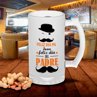 Jarra de Cerveza frozen the Happy Fathers Day