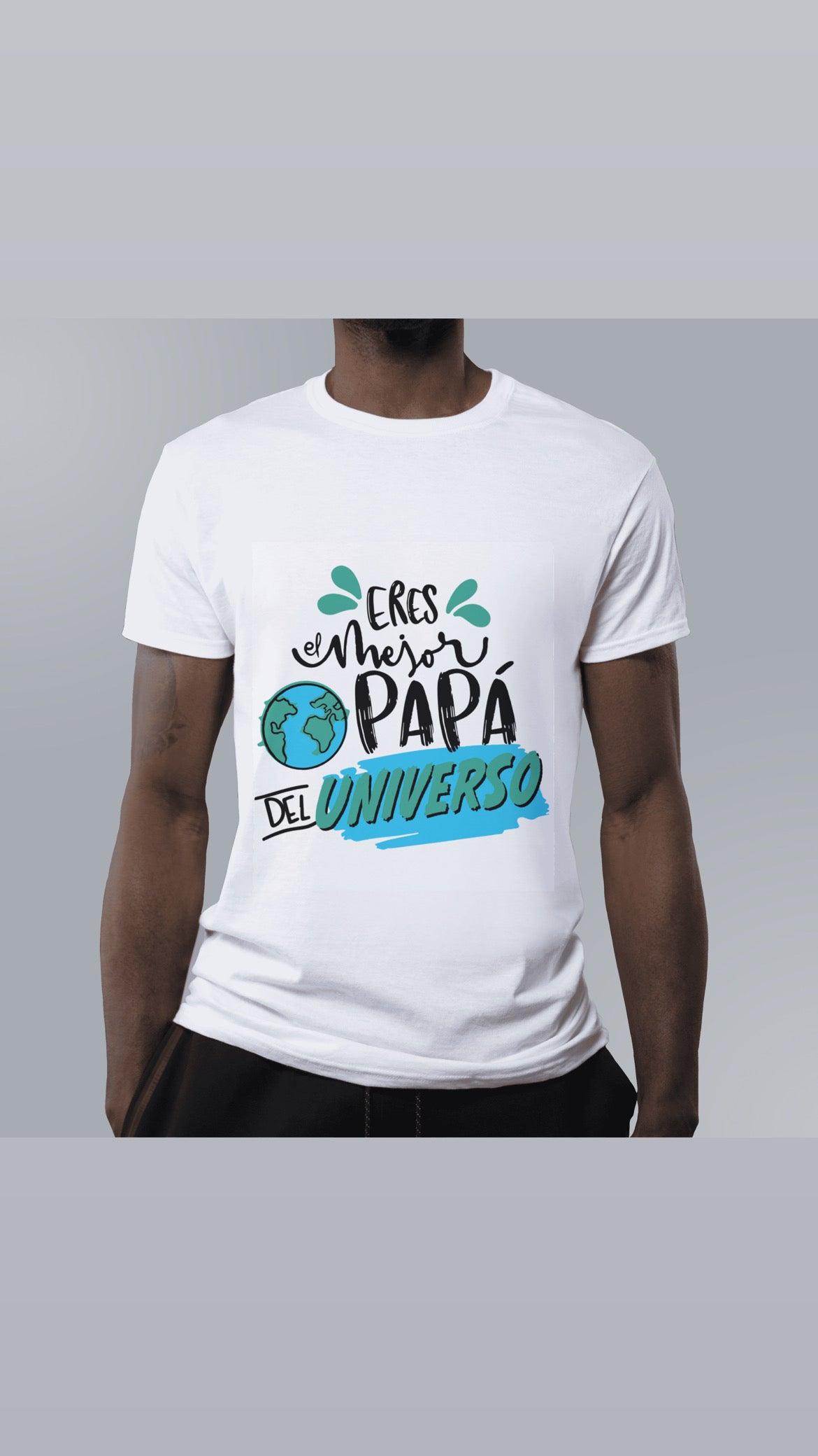 Tshirt Sublimado Eres el mejor PAPA del universo