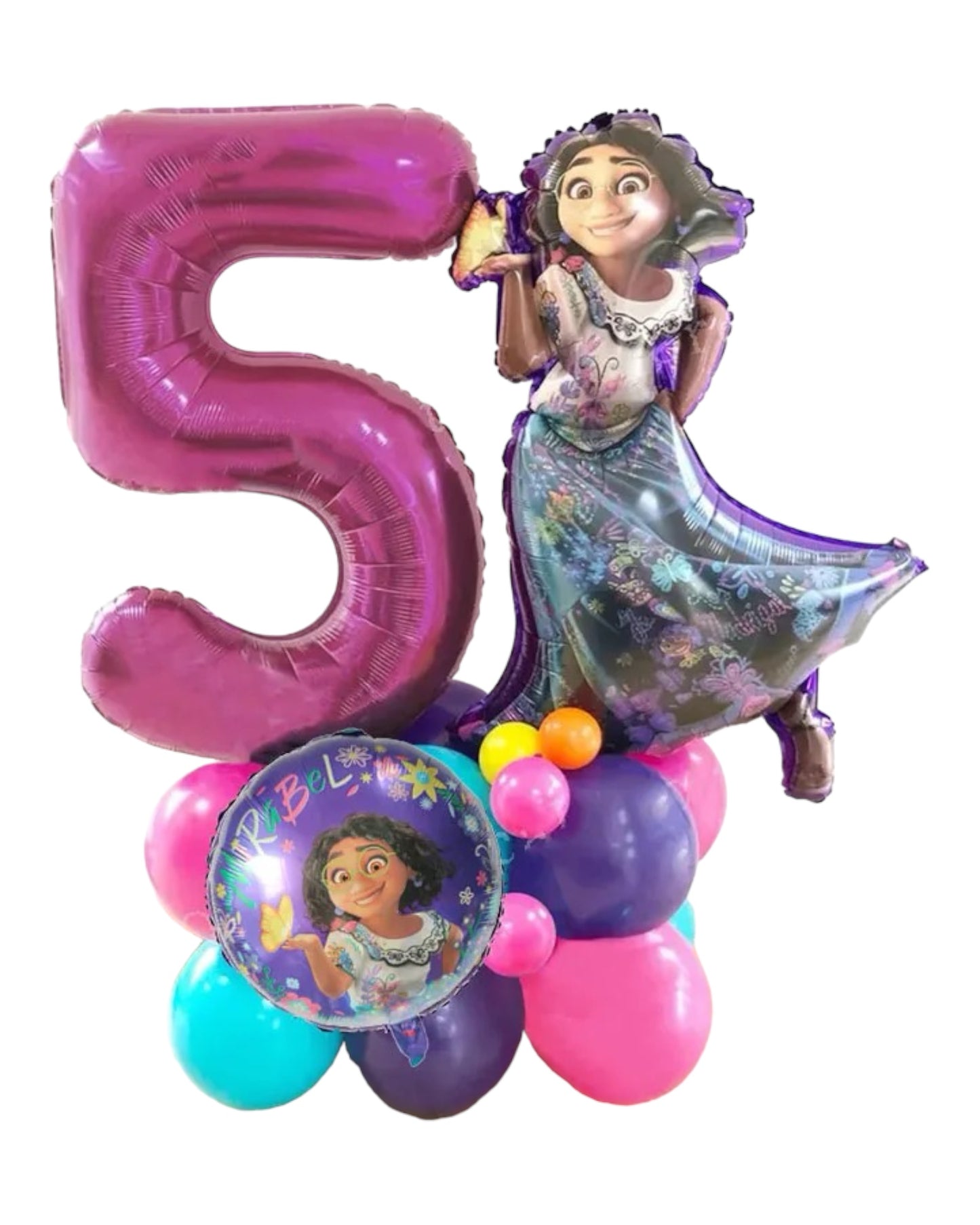 Bouquet de globos Mirabel encanto