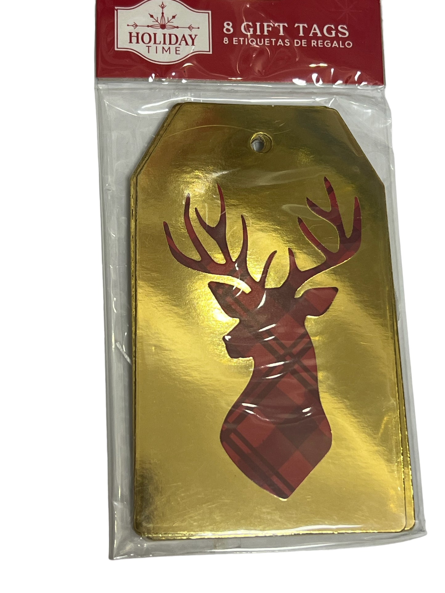 Tag de reno para regalo