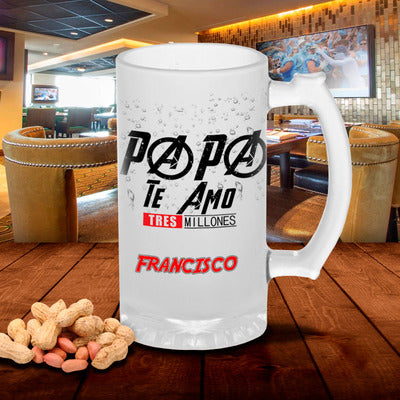 Jarra de Cerveza frozen the Happy Fathers Day