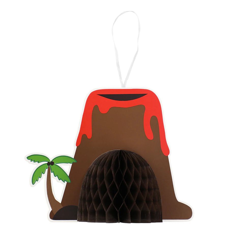 centro de mesa estilo volcán