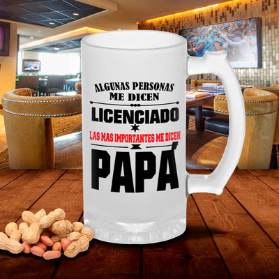 Jarra de Cerveza frozen the Happy Fathers Day