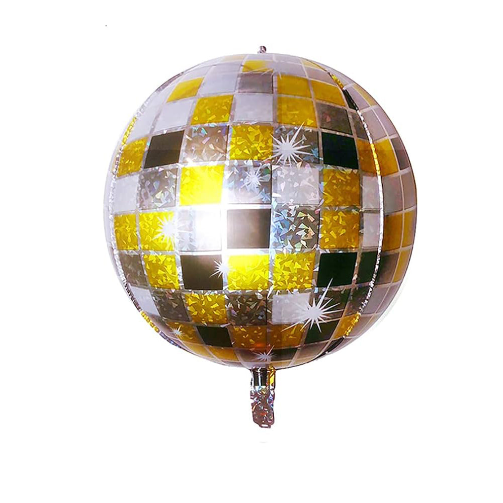 ORBZ BOLA DE DISCO PLATEADA/DORADA (22")