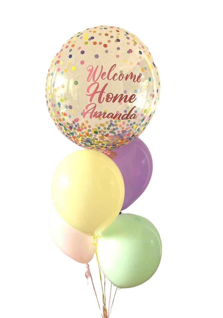 Burbuja personaliza Welcome Home