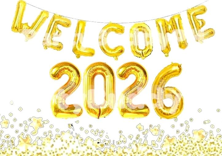 Welcome 2026 dorado