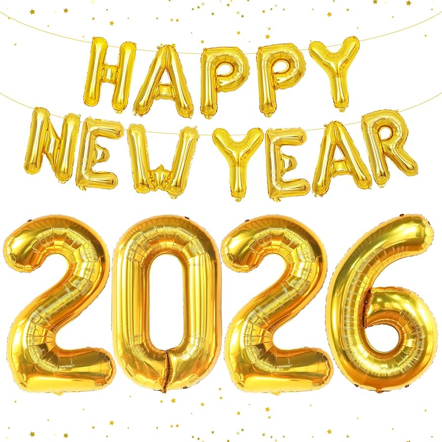 Happy New Year 2026 dorado 26”
