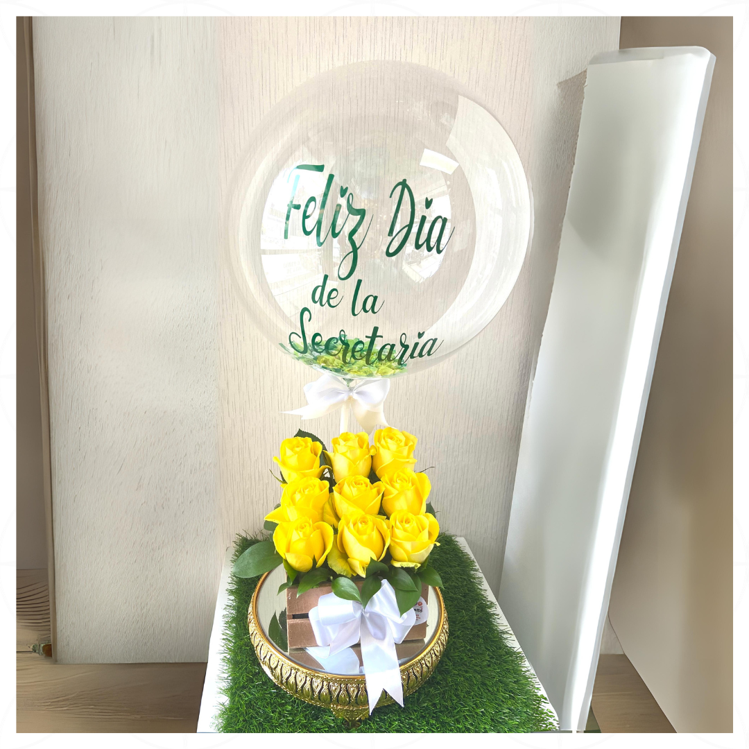 Flores Feliz Dia De La Secretaria