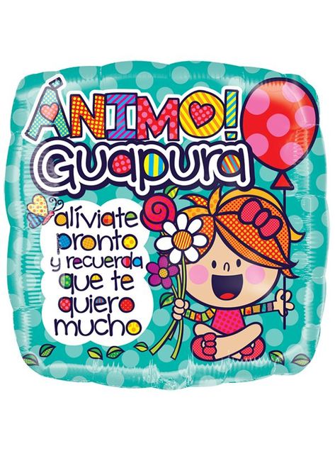 18" Animo Guapura Aliviate Pronto Balloon