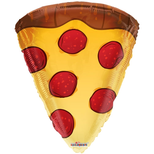 SLICE OF PIZZA SHAPE FOIL BALLOON (18")