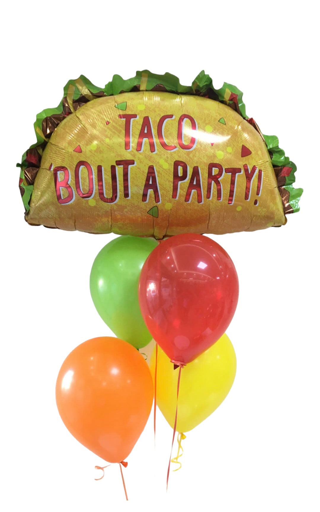 Arreglo Tacos + globos