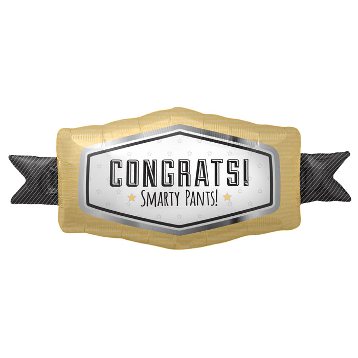 33"Congrats Smarty Pants