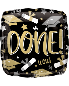 Metalico 18¨ Silver & Gold Grad, Done