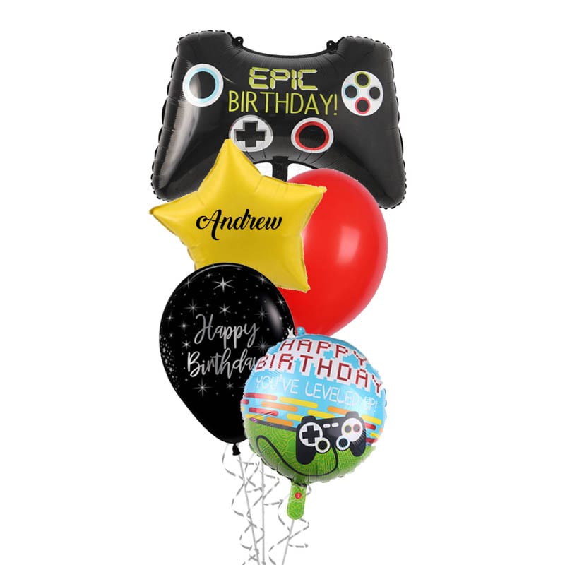 Arreglo de Globos Control Nintendo