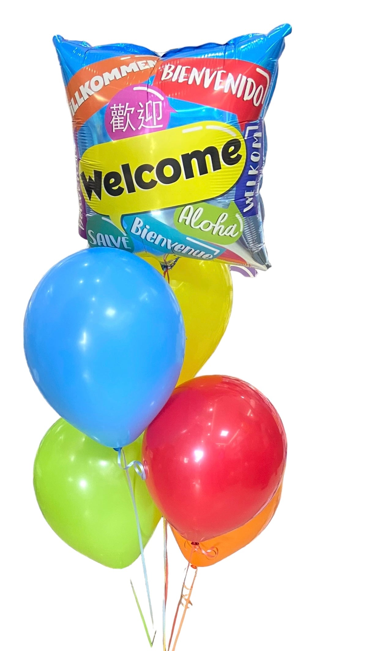 Welcome bienvenido aloha