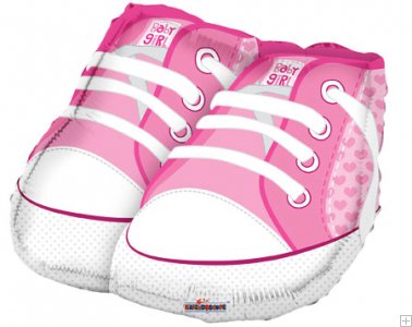 BABY GIRL SHOES SHAPE MYLA BALLOON