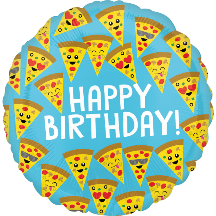 MET "HAPPY BIRTHDAY" PIZZA SLICE (18")