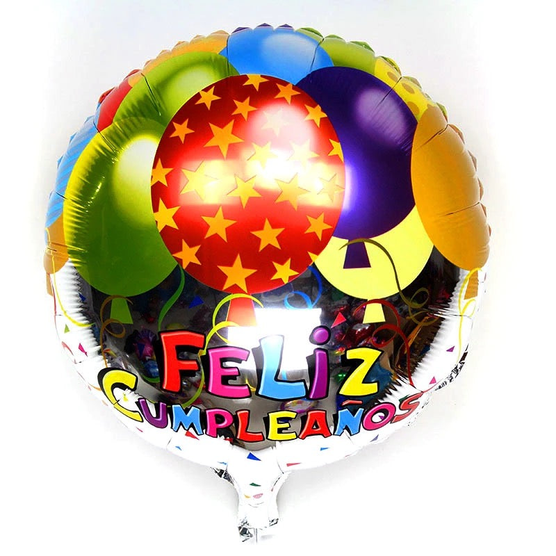 Metalico 18"Feliz Cumpleaños