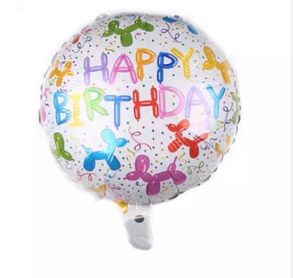 Metalico 18" Happy Birthday