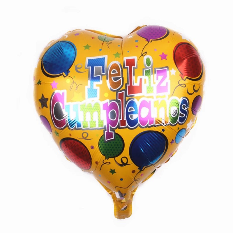 Metalico 18" Feliz Cumpleaños
