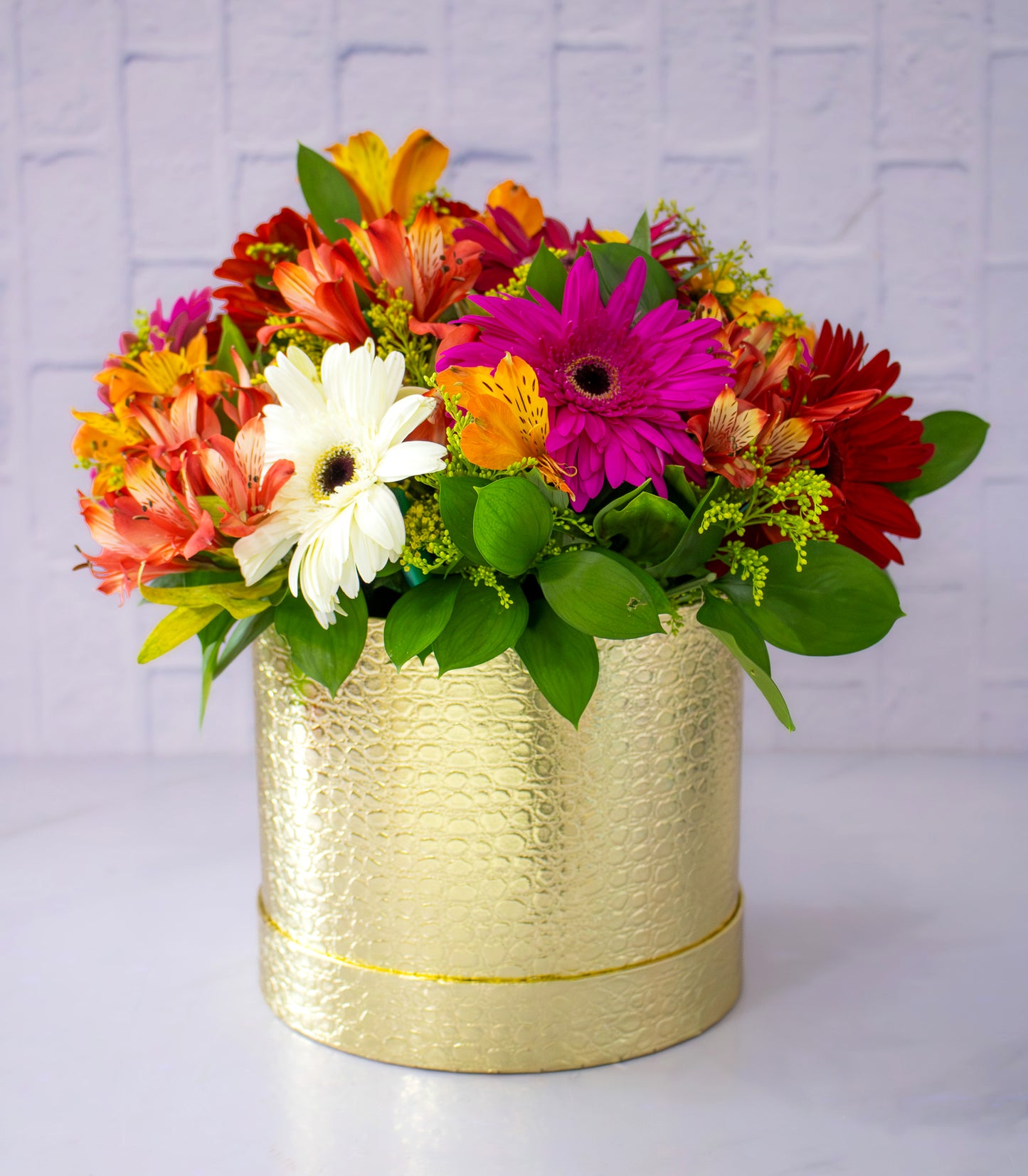 Arreglos de flores multicolor