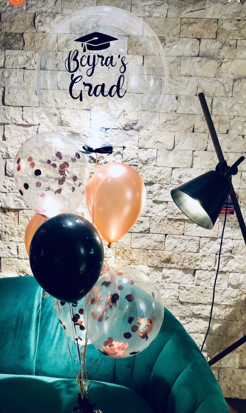 Arreglo de Globos Graduación