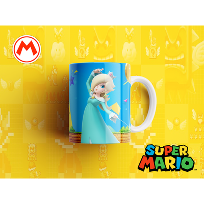TAZA PRINCESA PEACH SUPER MARIO BROS