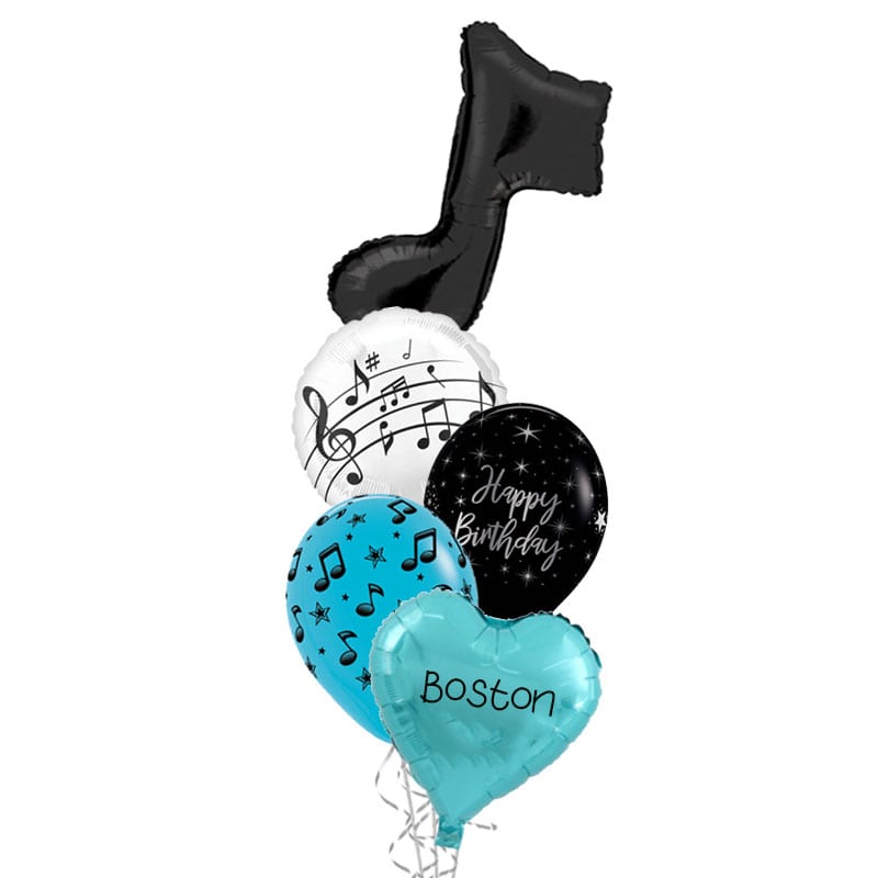 Arreglo de Globos Nota Musical