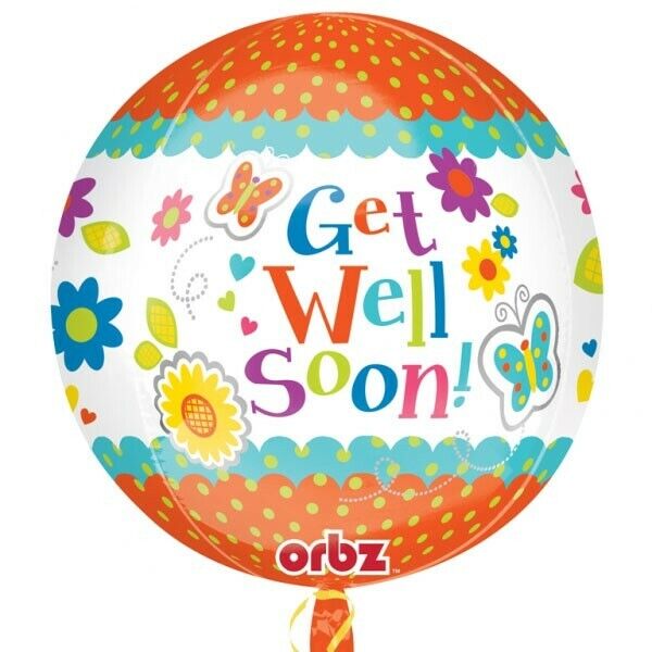 Get Well Floral Butterflies Orbiz