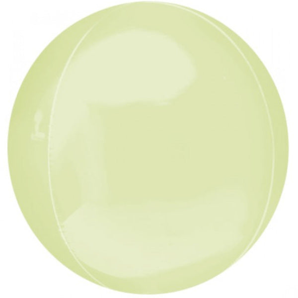 16" Orbz amarilo pastel