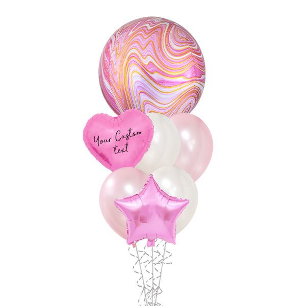 Arreglo de globo Orbz Marblez