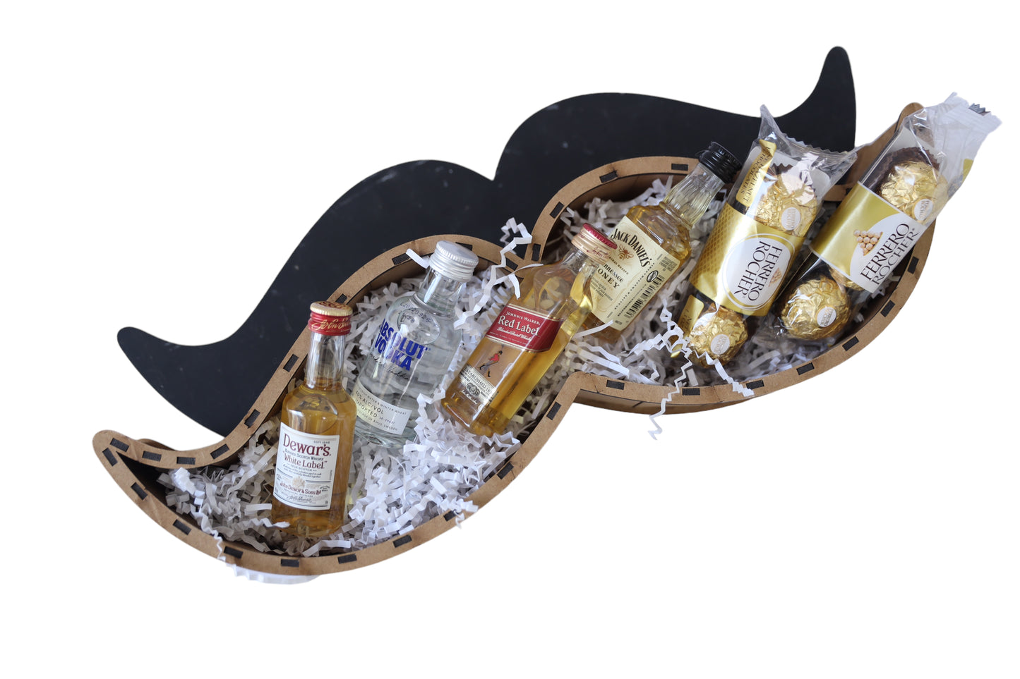 Caja Bigote Con Tapa de Pizarra