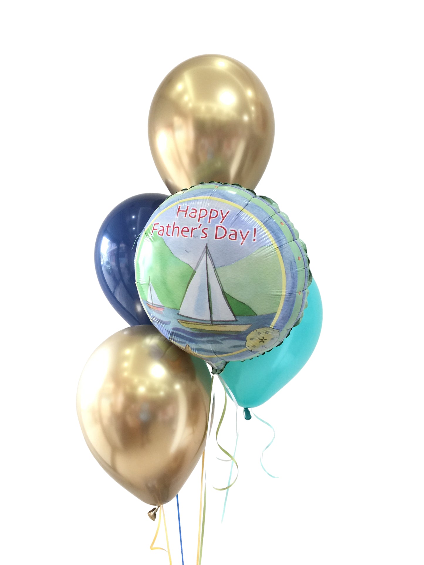 Arreglo de Globos Happy Fathers Day