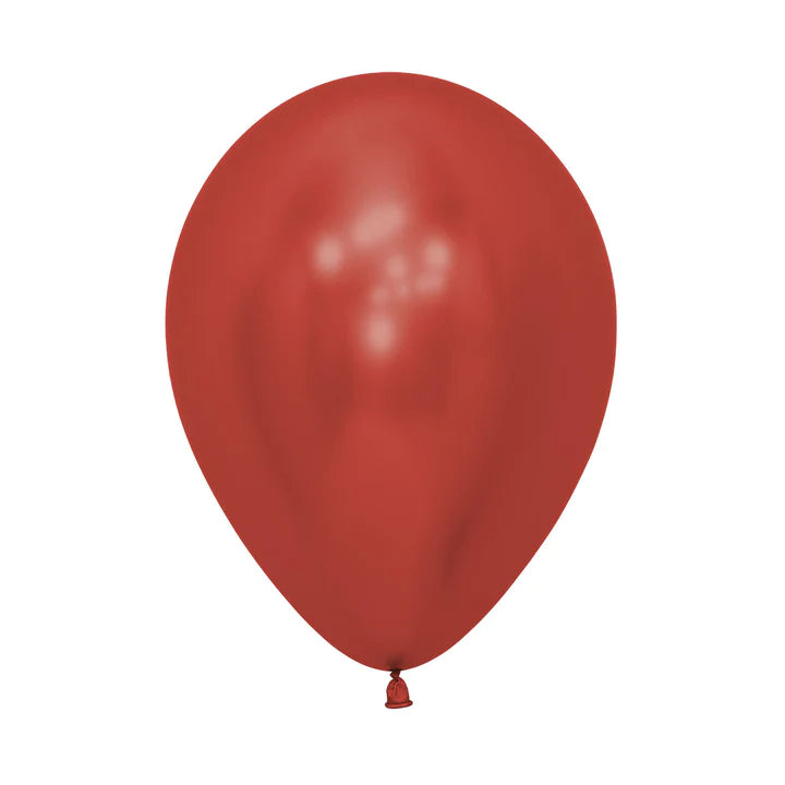 Latex 12" Reflex rojo